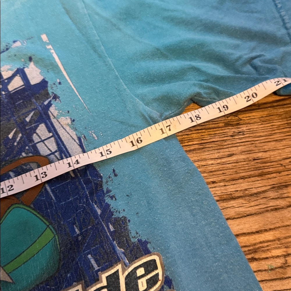 Vintage Blue Scooby-Doo Skate T-Shirt L/XL? - Picture 6 of 7